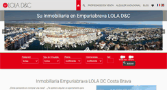 Desktop Screenshot of immobiliarialola.com
