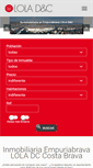 Mobile Screenshot of immobiliarialola.com
